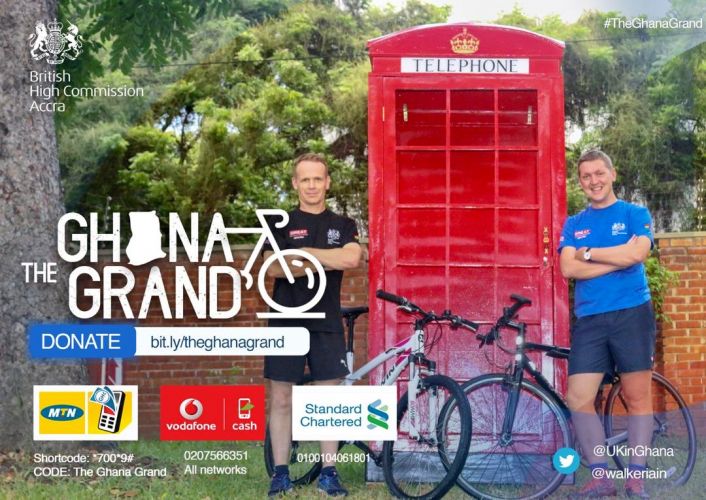 Sarkodie, Yvonne Nelson to join British High Commissioner To Cycle Over 800km