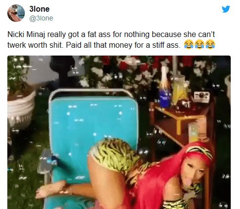 Nicki Minaj Trolled Over Her “Stiff Butt” Twerking In New Video