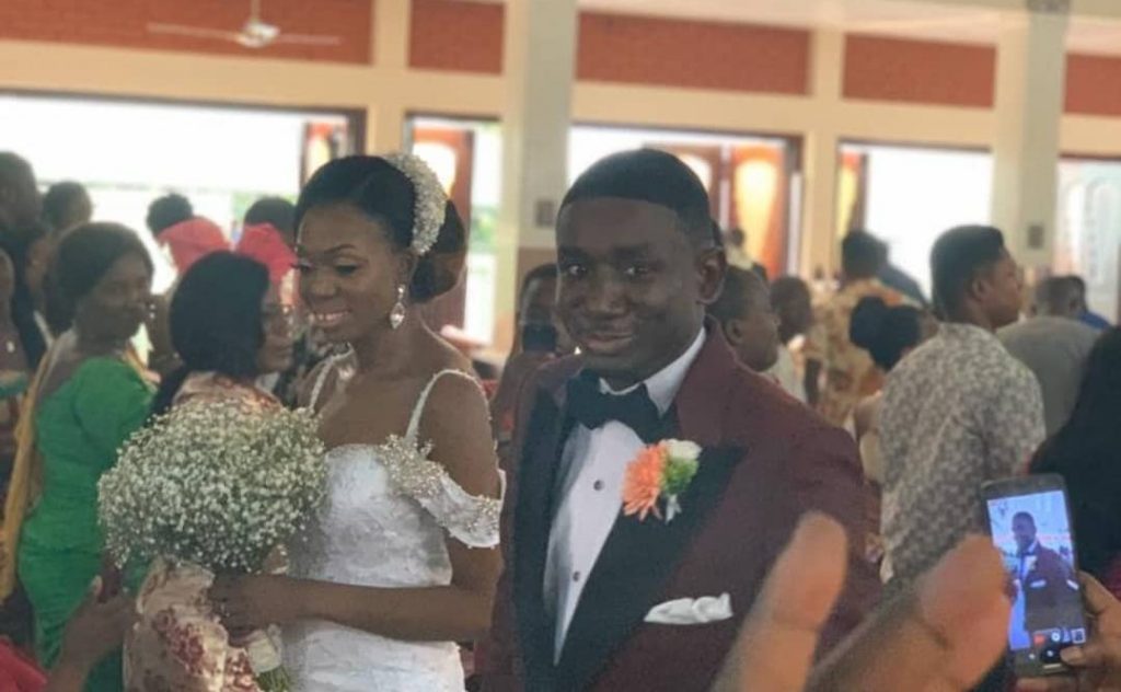 Gospel Singer Noble Nketia weds longtime girlfriend