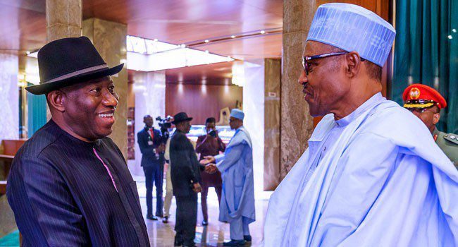 Buhari Names Railway Station After Goodluck Jonathan