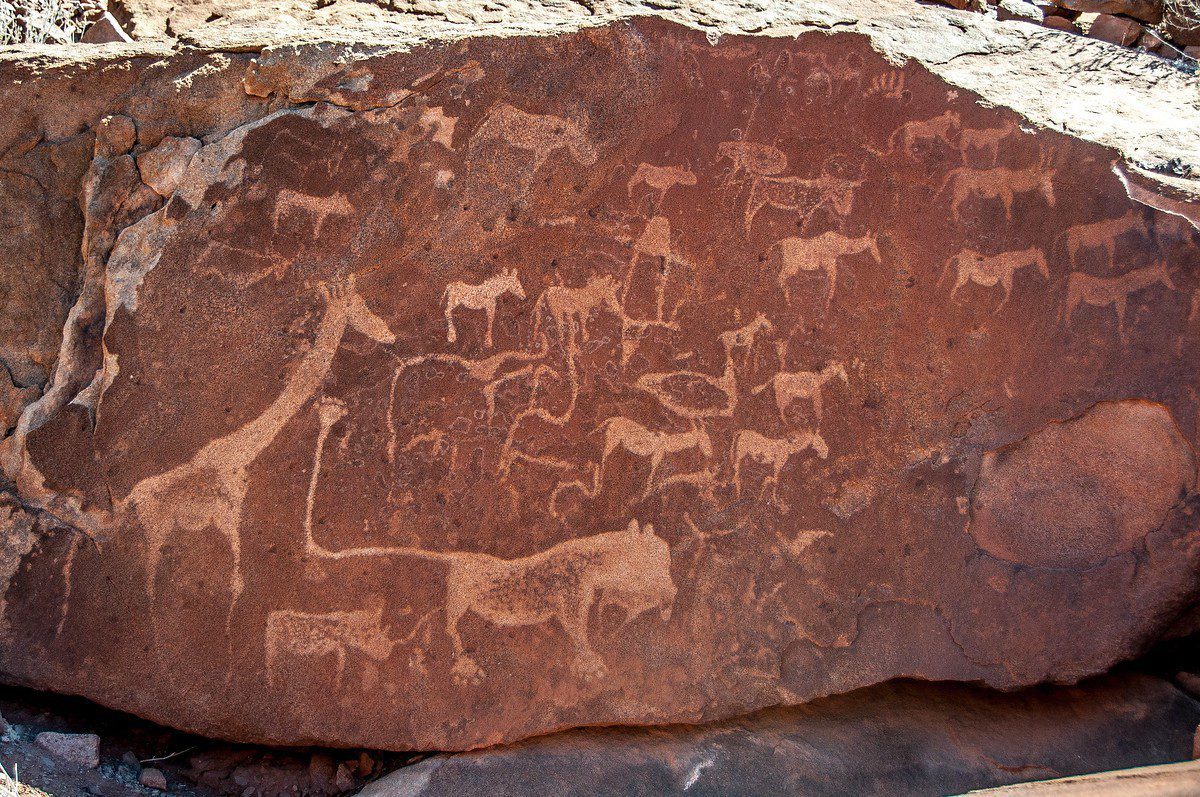 Rock art at Twyfelfontein