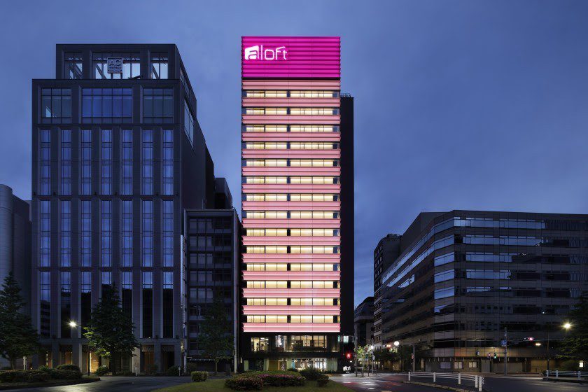 Aloft Hotel in Japan
