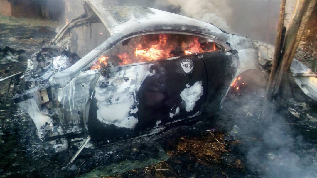 Photos From Ginimbi Kadungure Fatal Accident Scene