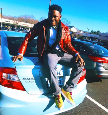 Ghanaian man living out of his car