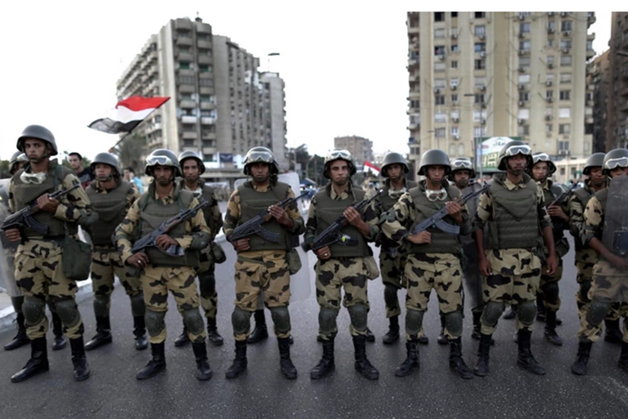 Top 5 African countries with the largest military personnel