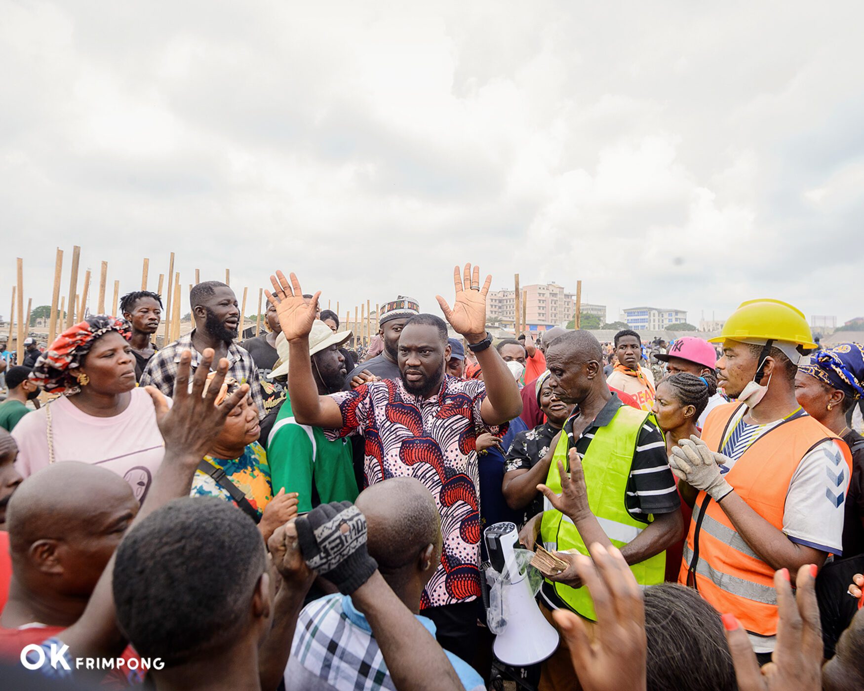 Kantamanto Fire: Ohene Kwame Frimpong Donates GHC 10,000