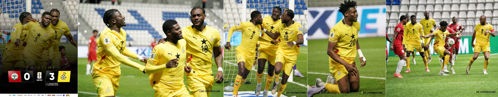 Thomas Partey, Kudus Shine as Ghana Extends Lead in FIFA Qualifiers