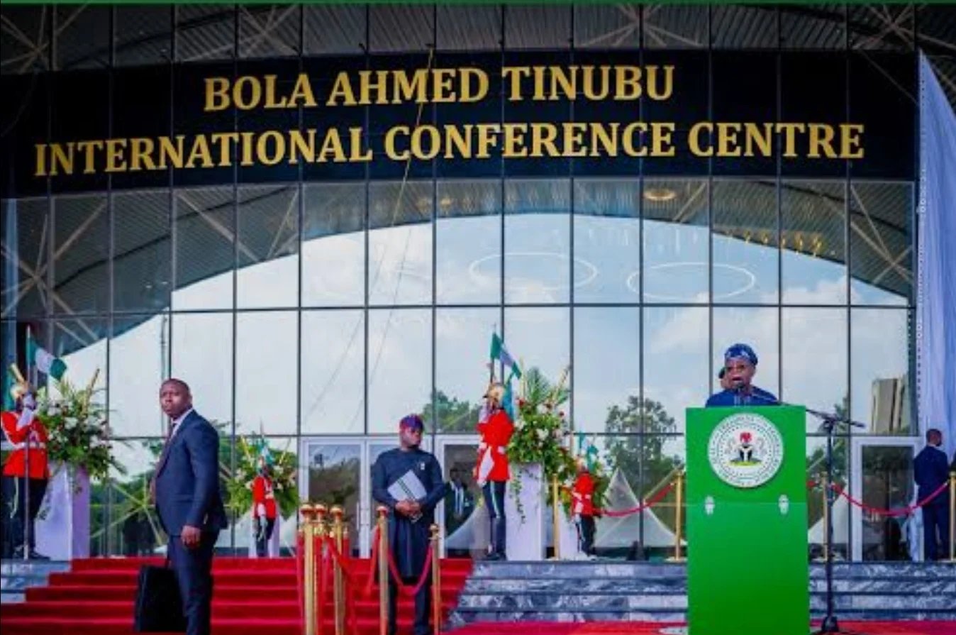 Tinubu Honoured as Abuja Conference Centre Reopens After Renovation