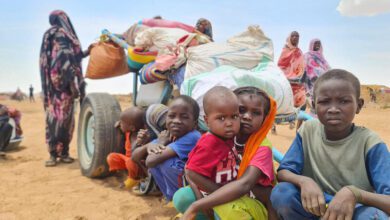 Sudanese refugees in Uganda