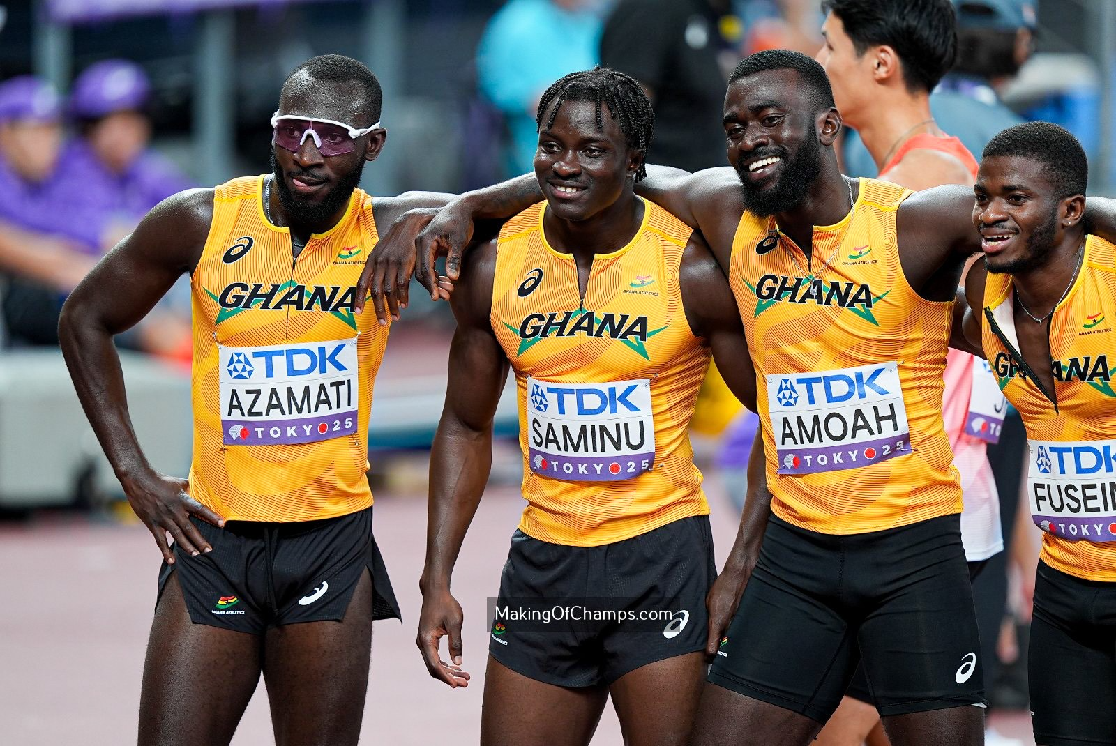 World Championships: Ghana 4th in Men’s Relay, USA Win Gold