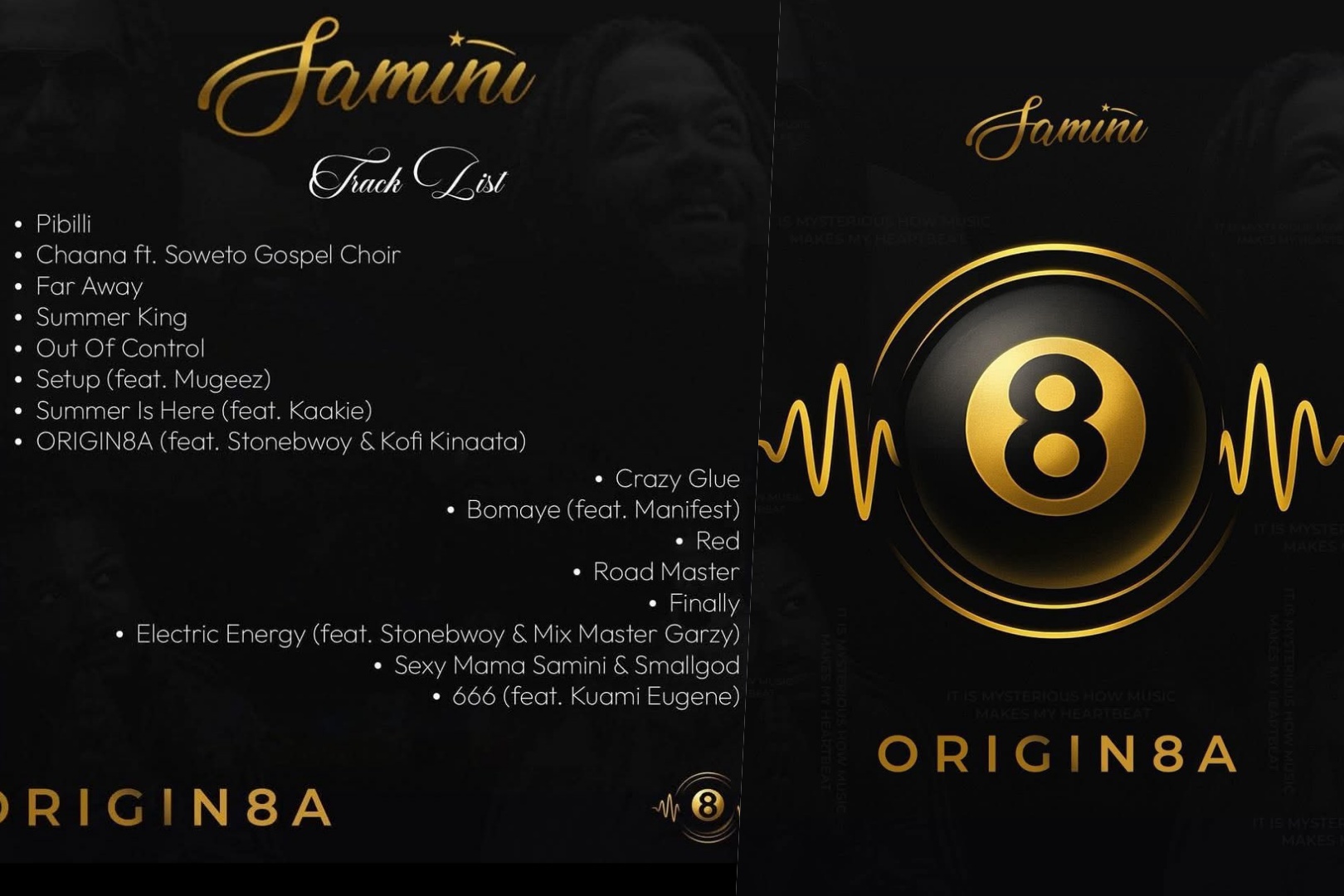 Samini Reunites With Former Mentees on New Album, ORIGIN8A