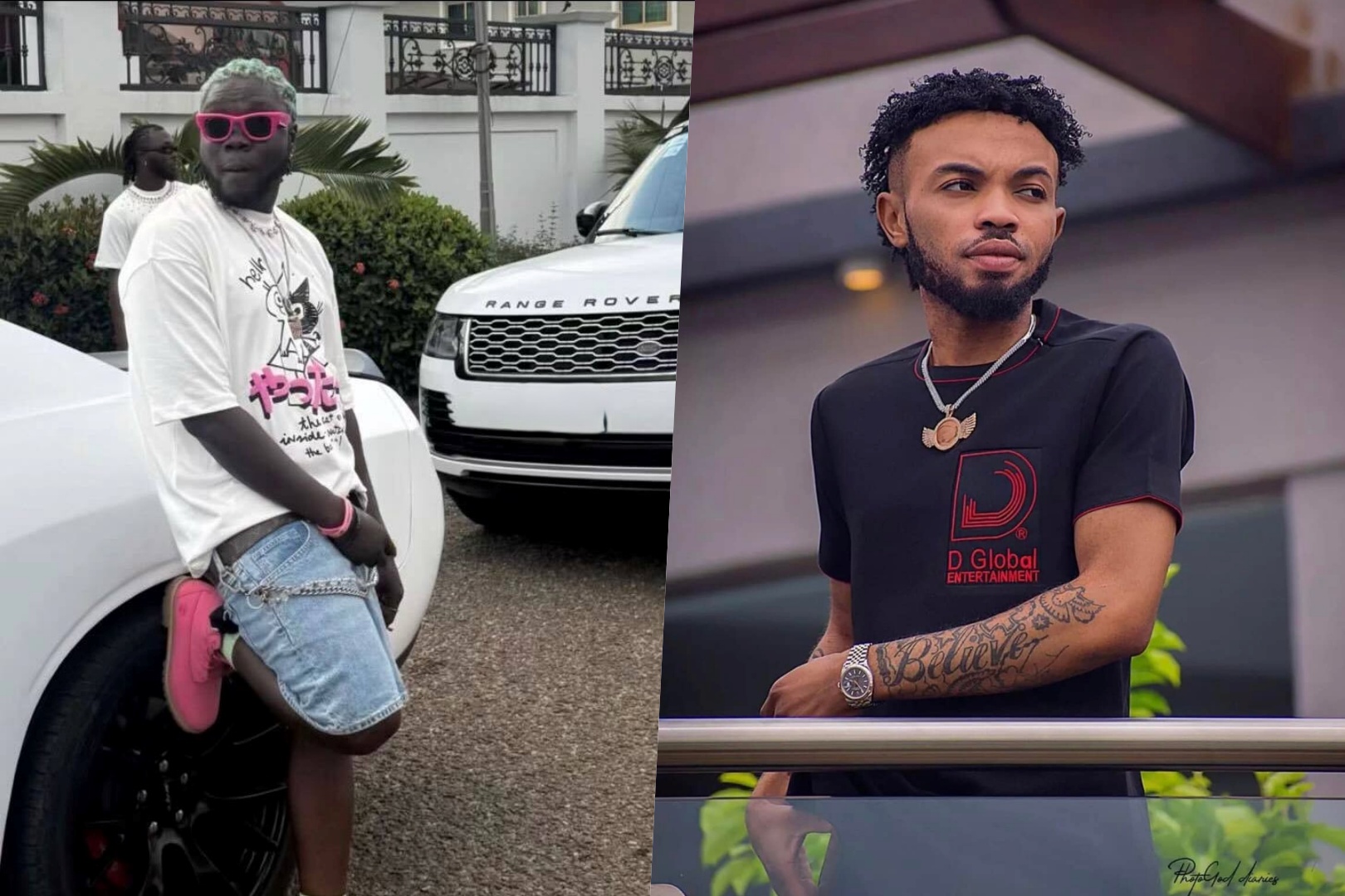 Showboy and Davido GH