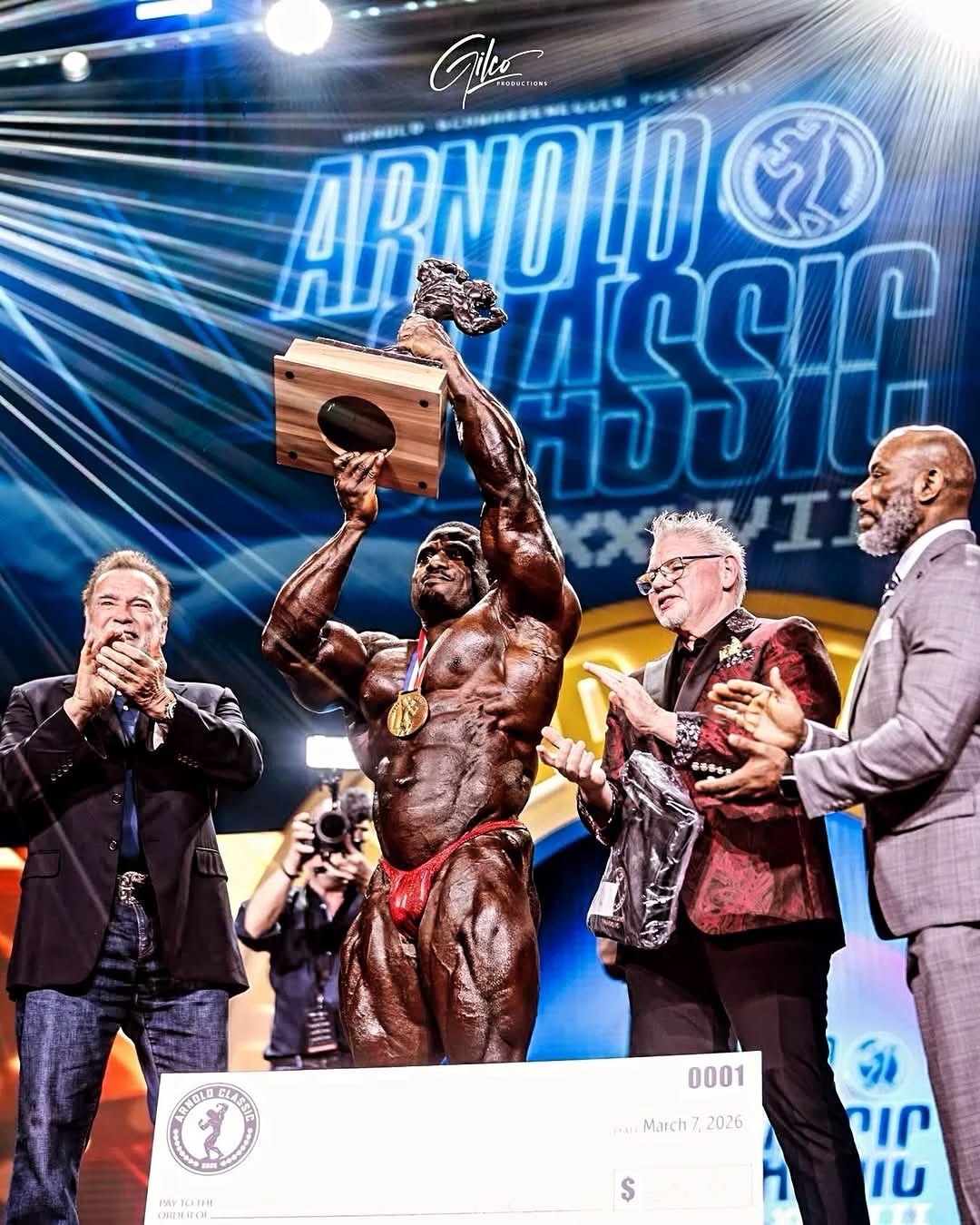Andrew Jacked Claims Arnold Classic
