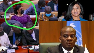 Adwoa Safo’s Impersonator During E-Levy Vote