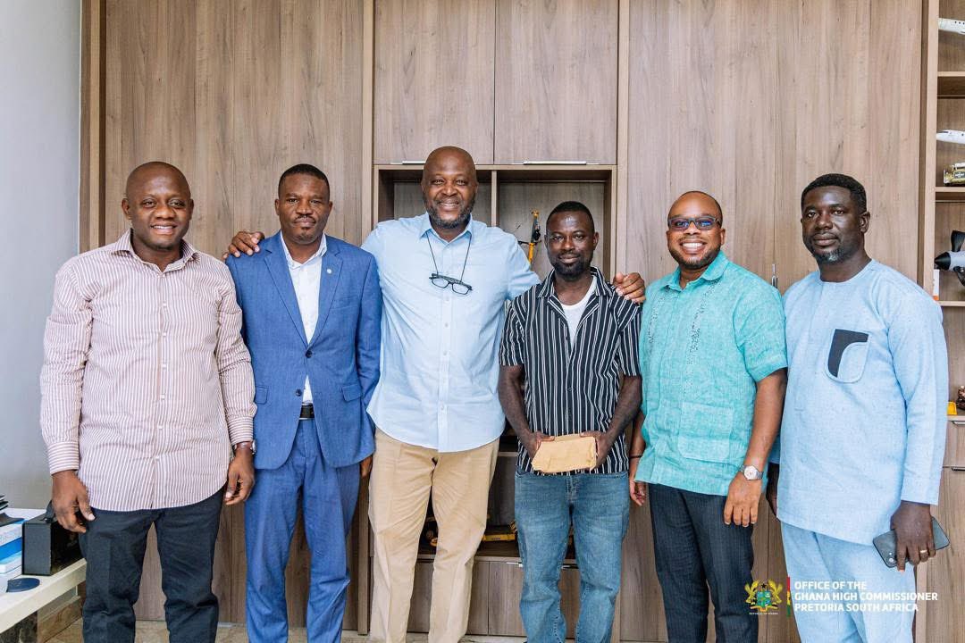 Ghanaian business mogul Ibrahim and Emmanuel Asamoah