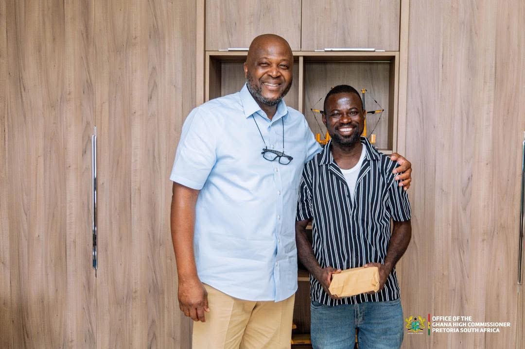Ghanaian business mogul Ibrahim and Emmanuel Asamoah