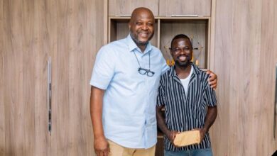 Ghanaian business mogul Ibrahim and Emmanuel Asamoah