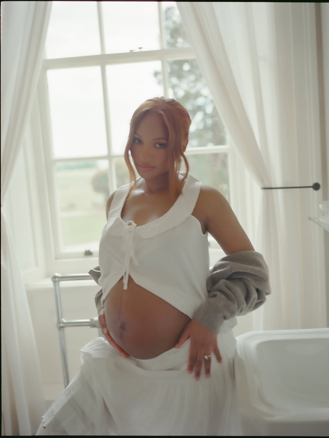 Temi Otedola pregnant with first child
