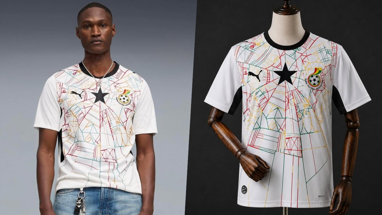 Ghana World Cup jersey