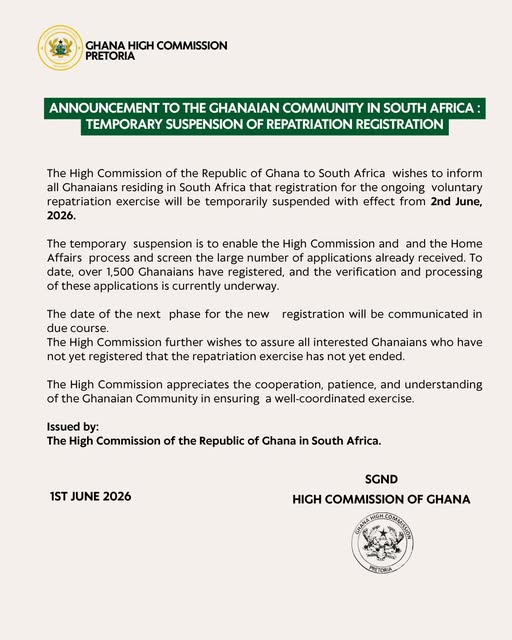 Ghana Moves to Manage Mass Evacuation as South Africa Xenophobia Crisis Persists