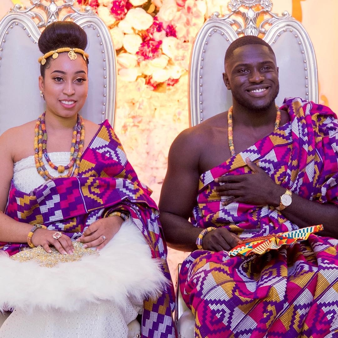 Watch: Ghanaian businessman Philip marries Pastor Chris' first daughter Sharon