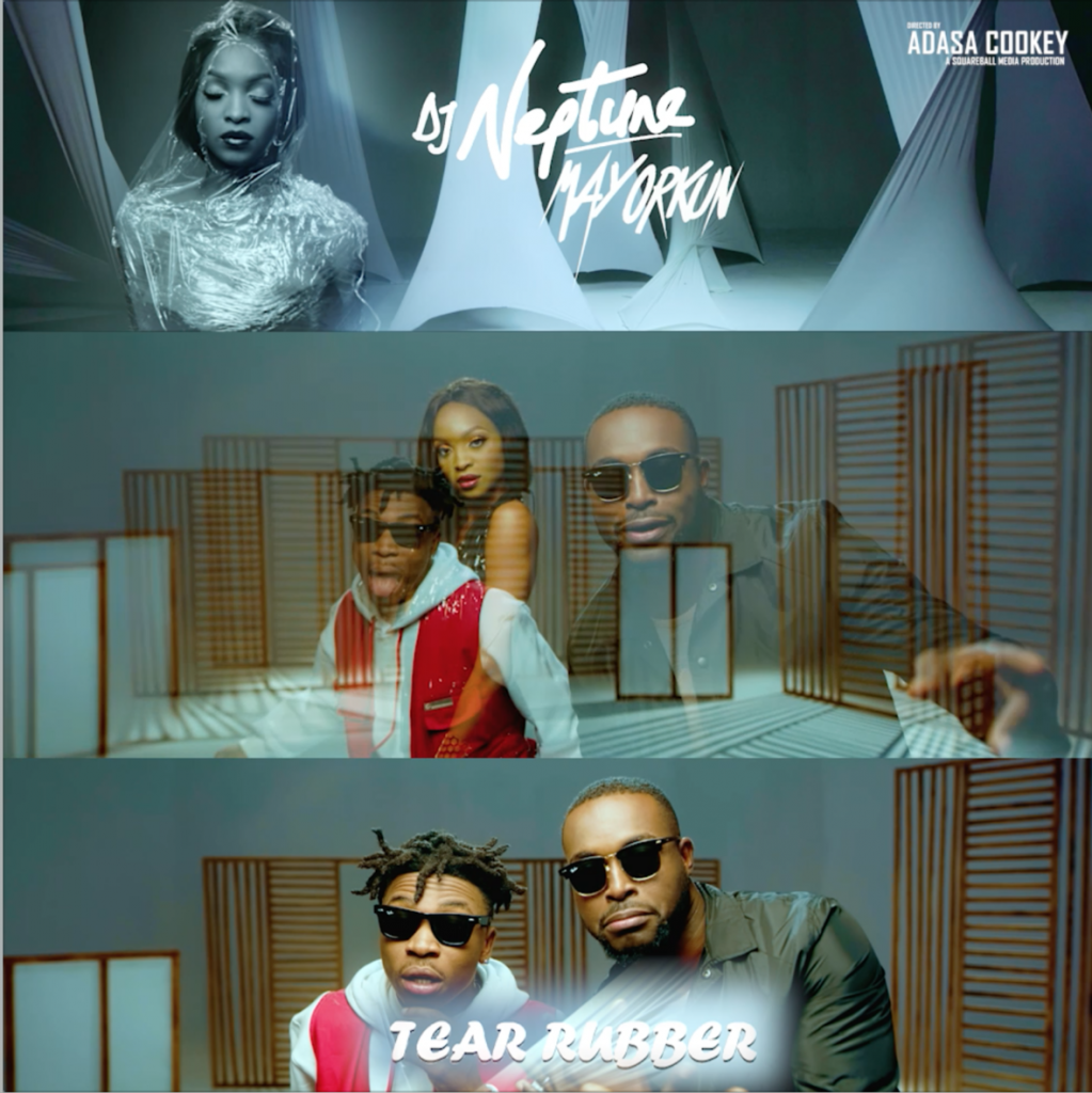 DJ Neptune - Tear Rubber Featuring Mayorkun [Video]