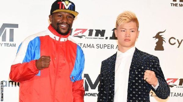 Floyd Mayweather to fight kickboxer Tenshin Nasukawa in December