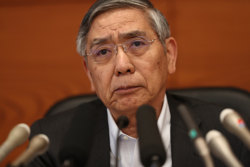 Japan central bank chief Kuroda says no rate hike for'long time'
