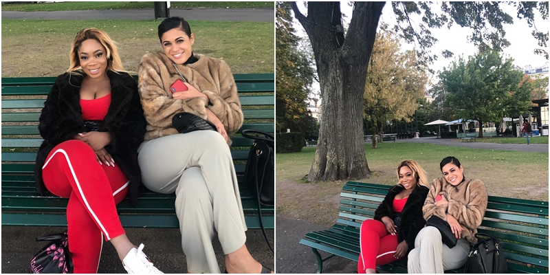 Moesha Boduong tours Europe, shares lovely photos from her trips