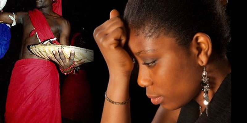 Nigerian Native doctor refuses to use lady brought to him for money ritual