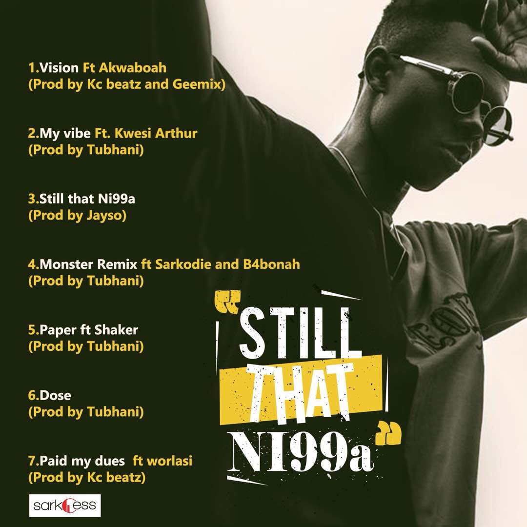Strongman unveils artwork & tracklist for his forthcoming EP'Still That Nigga'