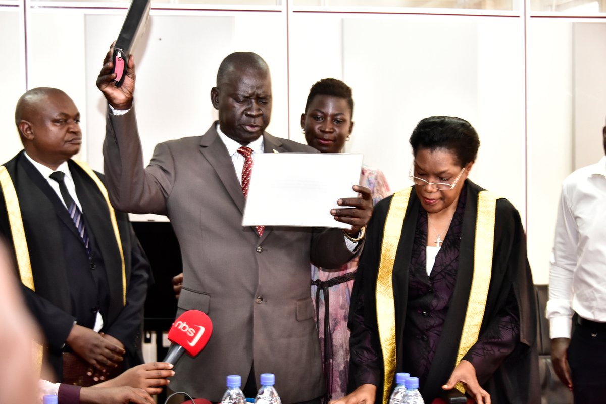 Uganda MP facing treason charges sworn-in
