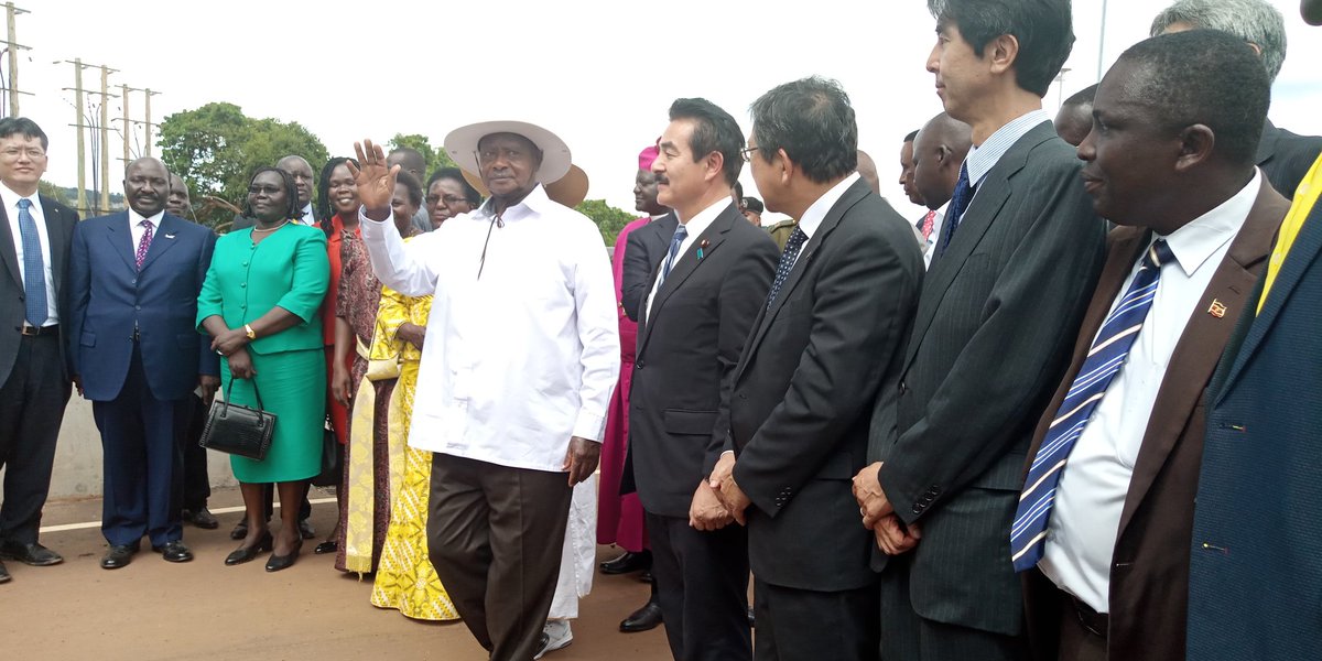 Uganda President commissions iconic bridge across the Nile