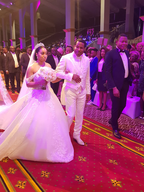 Ghanaian businessman Philip marries Pastor Chris' first daughter Sharon