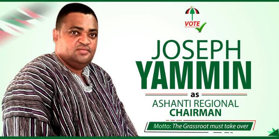 Ashanti Region: Yamin causes ‘confusion’ with macho men at NDC’s elections
