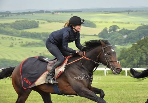 From Vogue cover model to jockey at Goodwood Festival